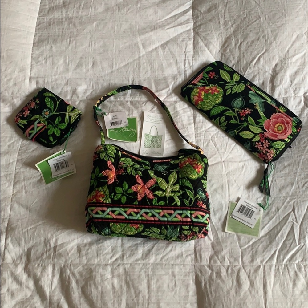 HP💃NWT Vera Bradley Botanica Travel Set